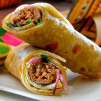 Chicken Kabab Paratha Roll